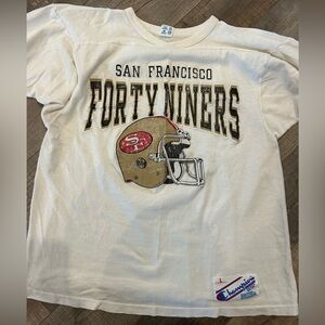 Vintage San Francisco forty niners shirt